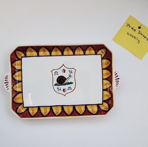 Grazia Deruta Italian Ceramic Tray
